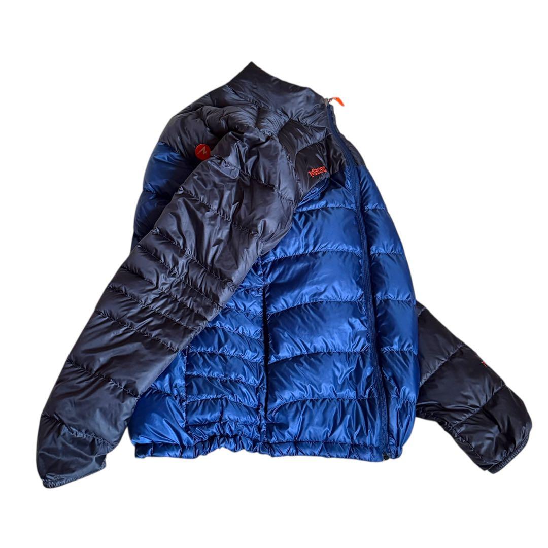 g*4様 ✨美品✨Marmot ダウンジャケット700fill ブルー　XL