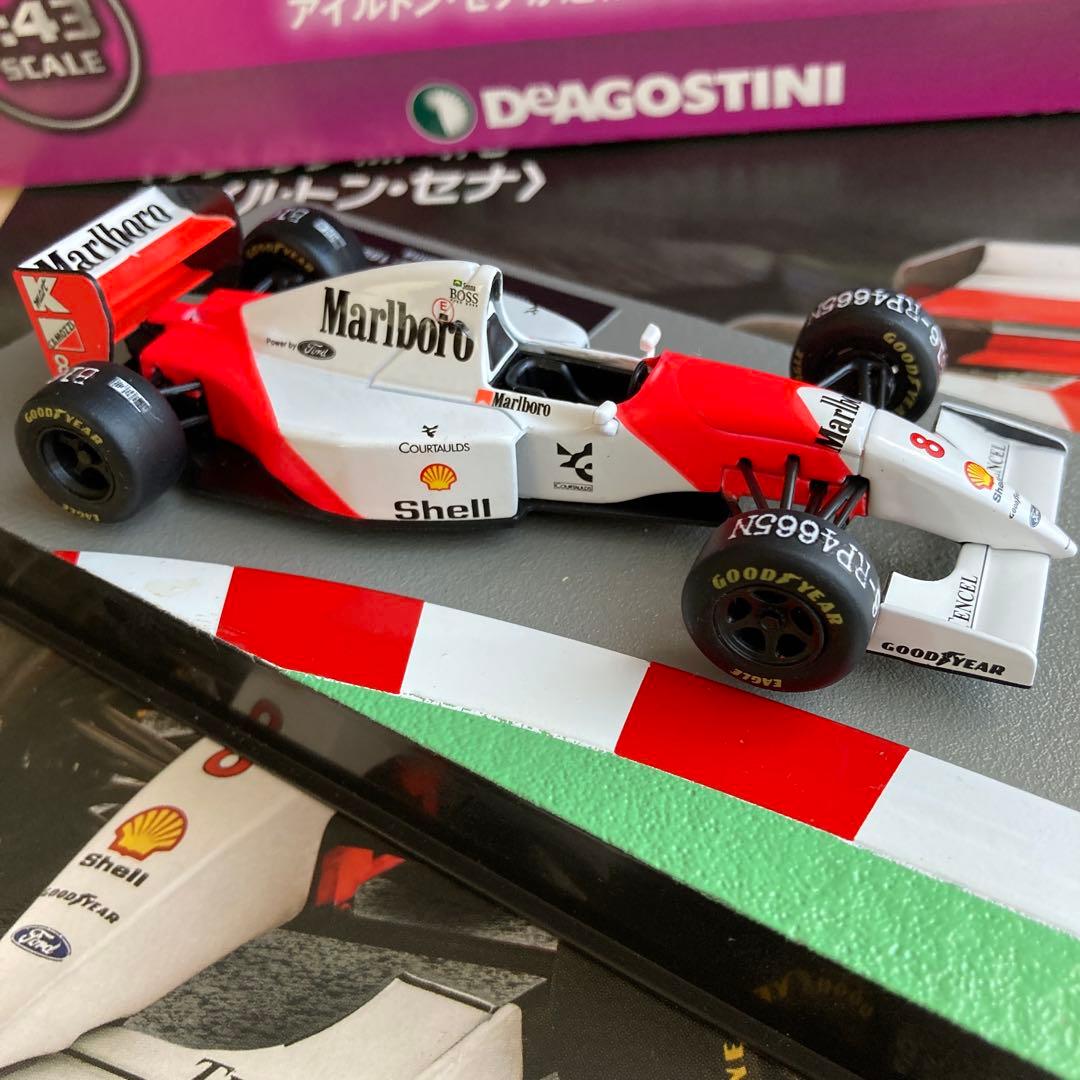 ミニカー Marlboro McLaren MP4/8 FORD HB D7 1993