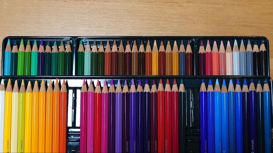 Faber-Castell 水彩色鉛筆 72色缶セット