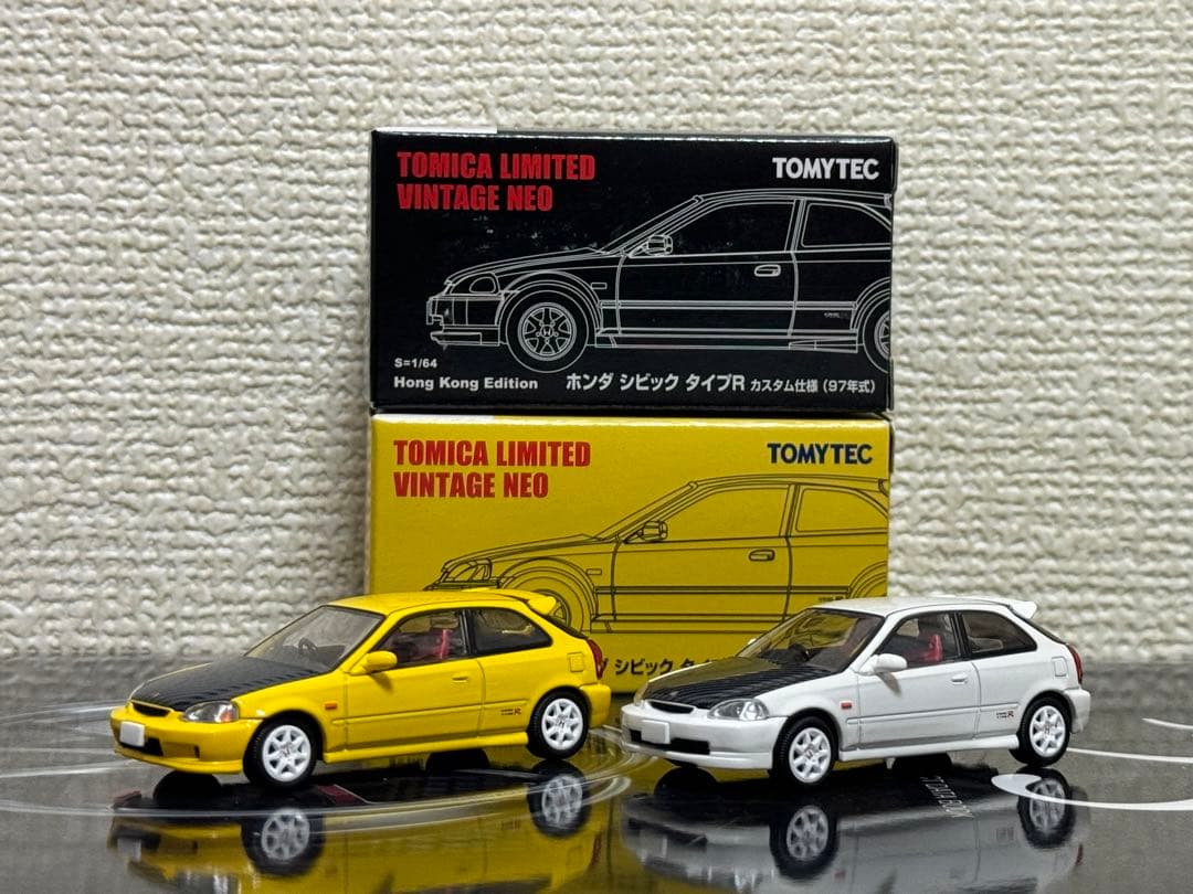 TOMYTEC ホンダ シビック タイプR ミニカーセット 限定