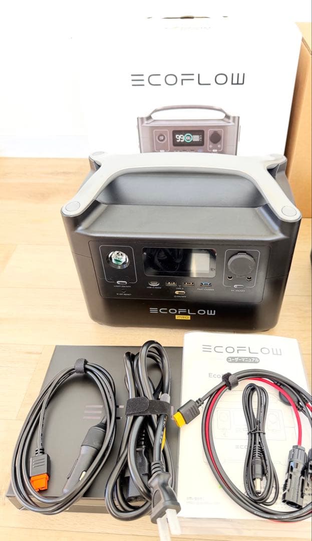 セール1日まで⭐︎ECOFLOW  Proポータブル電源⭐︎