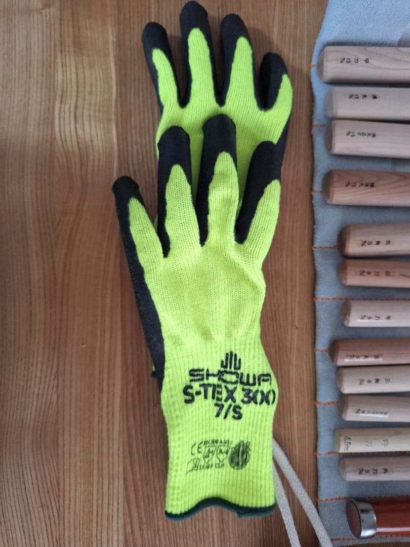 美品　彫刻刀　木彫