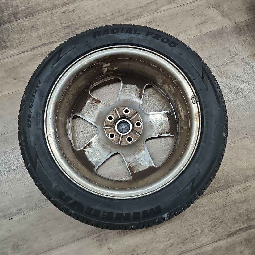 シボレーhhr純正アルミ17 215/50r17OPELジープレネゲードコンパス