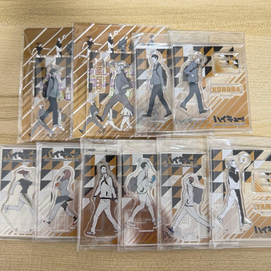 ハイキュー　アクリルフィギュアコレクション　第5弾 梟谷学園　全種類セット