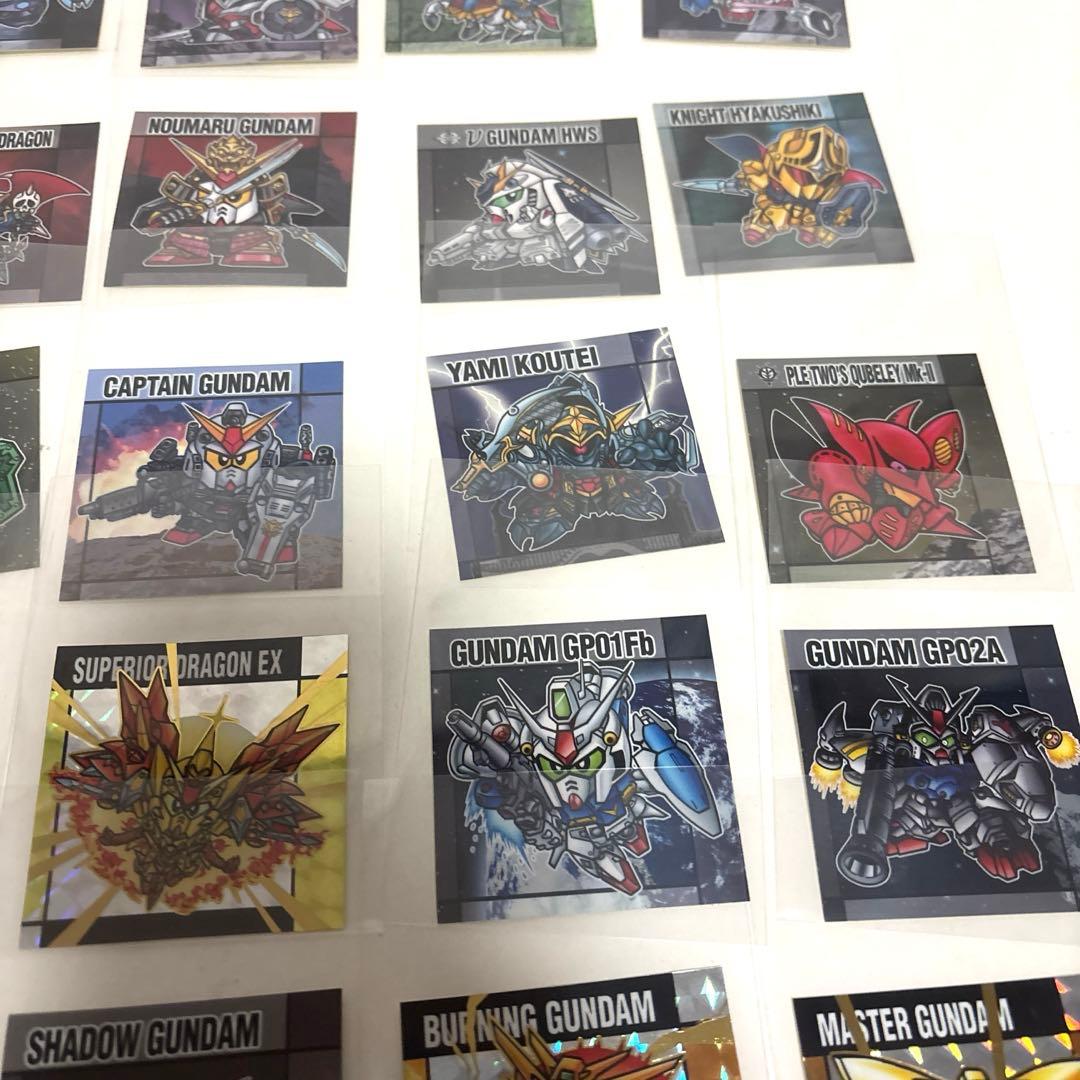 最新弾 元祖SDガンダム スナック2 メタリックシール 全33種フルコンプ