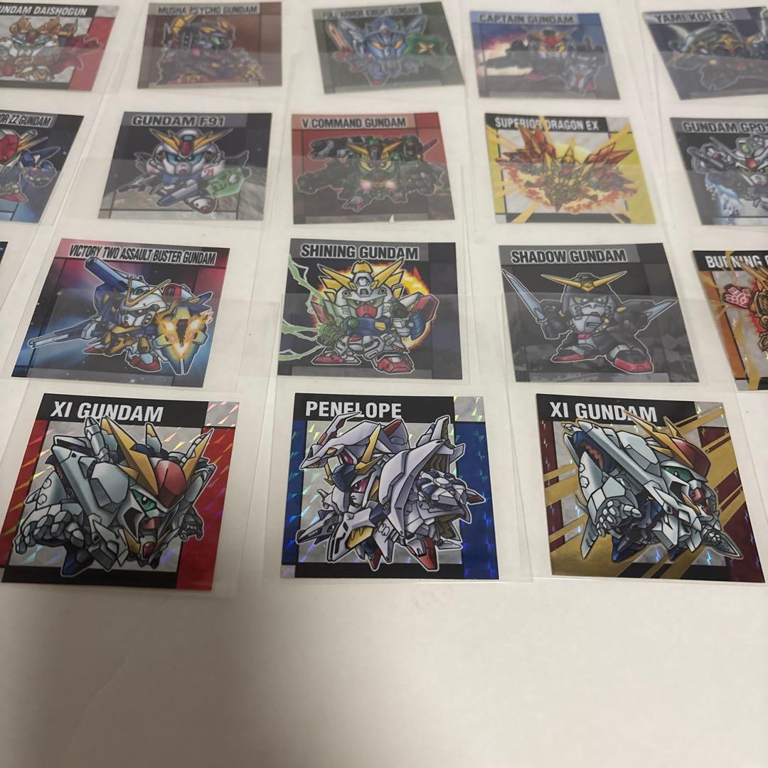 最新弾 元祖SDガンダム スナック2 メタリックシール 全33種フルコンプ