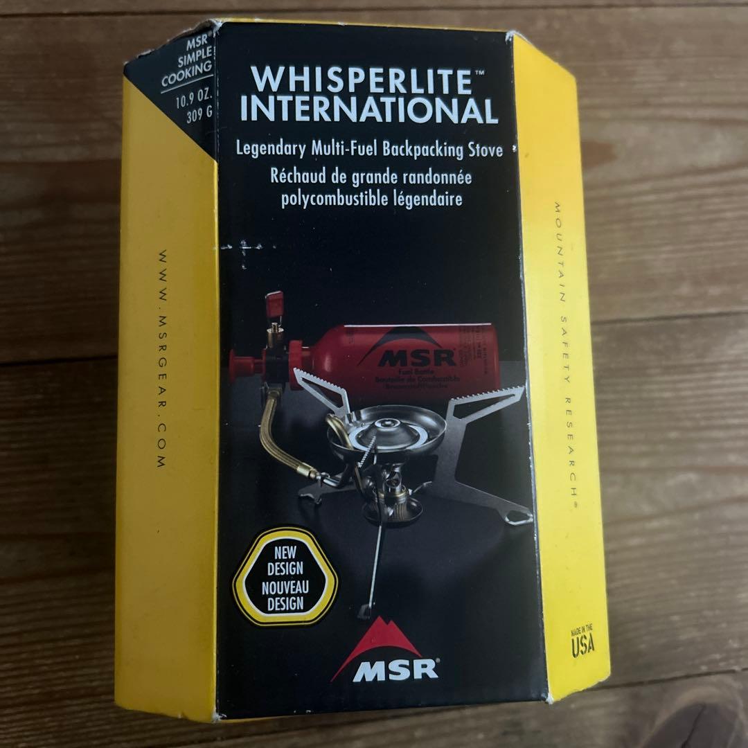 MSR WhisperLite International シングルバーナー