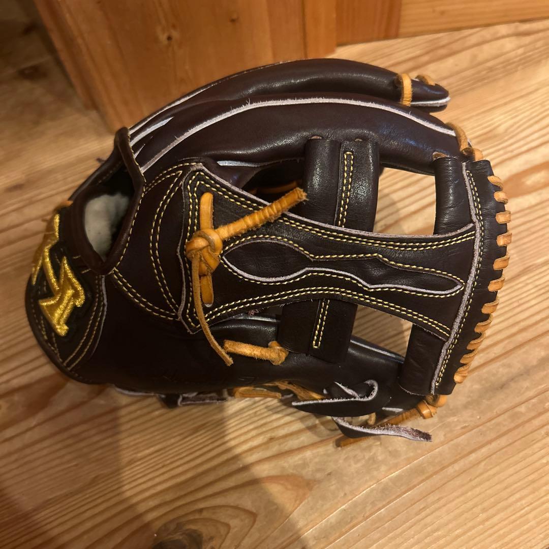 最終値下げ！ハイゴールド硬式グローブ ダークブラウン