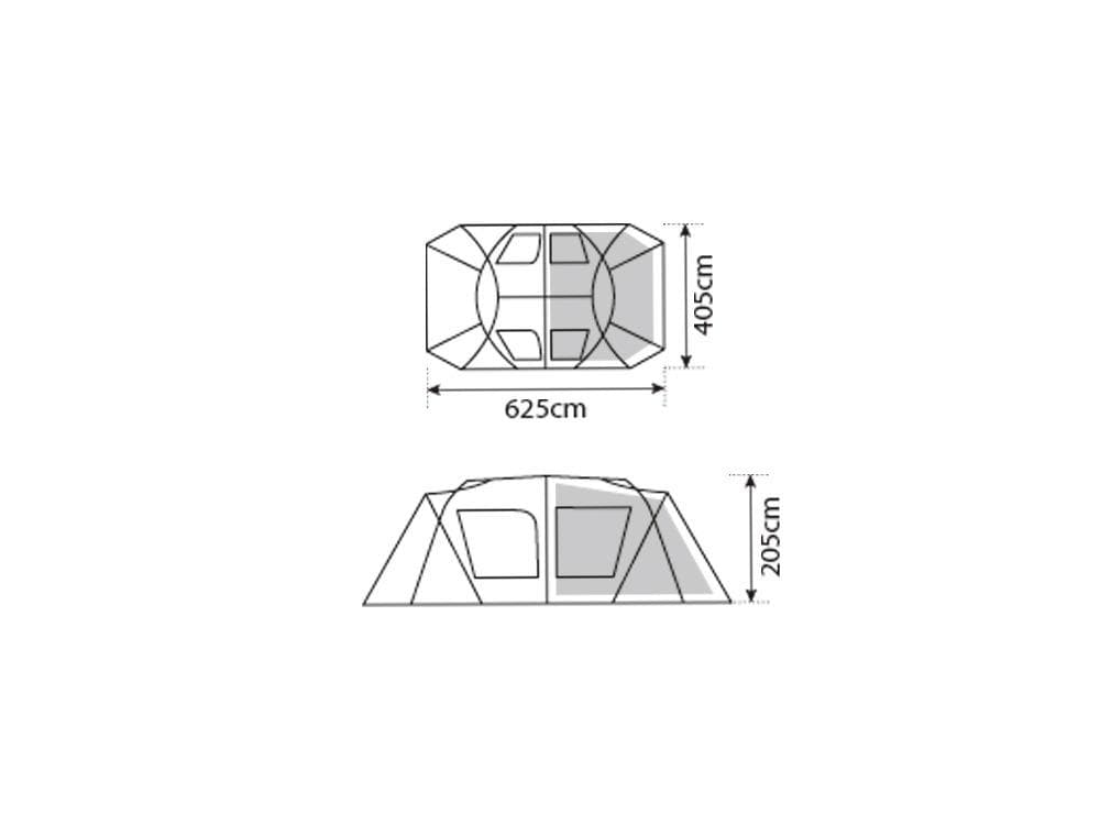 新品 スノーピーク ランドロック TP-671IV アイボリー