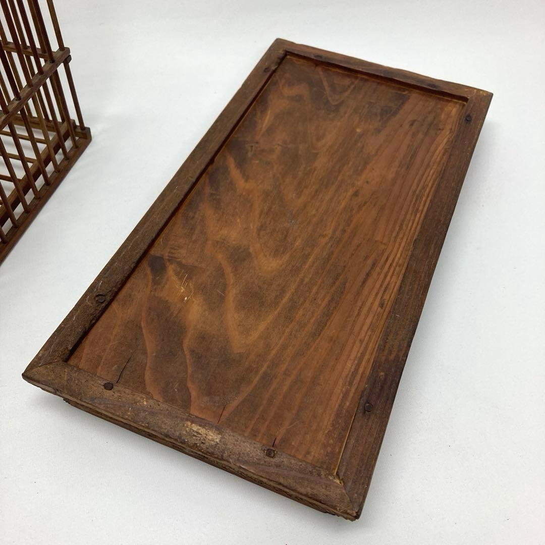 鳥籠 鳥かご レトロ竹細工