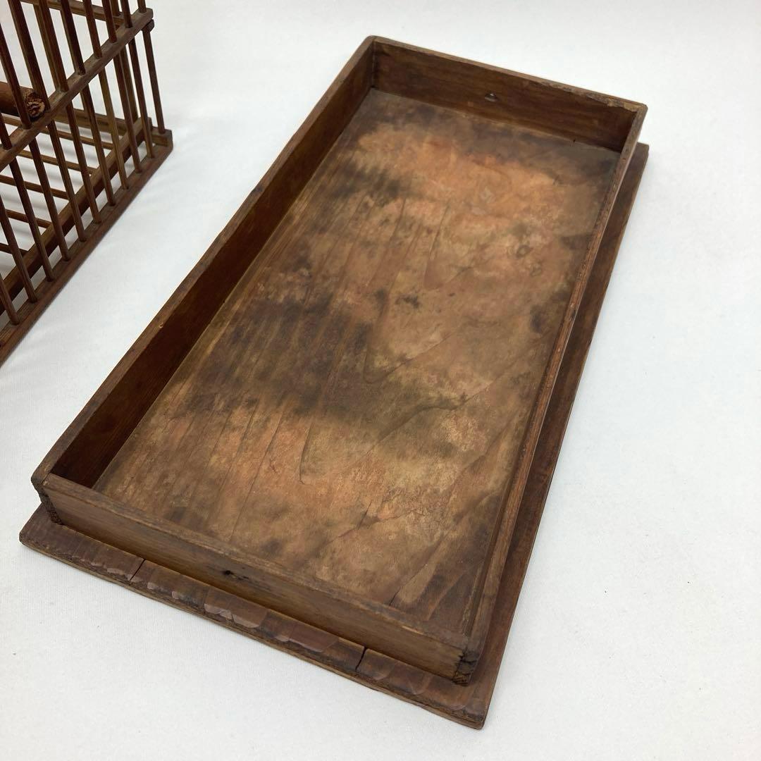 鳥籠 鳥かご レトロ竹細工