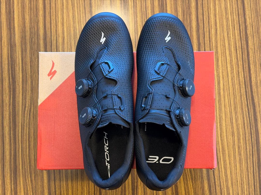 SPECIALIZED Torch 3.0 ブラックシューズ 新品クリート付き