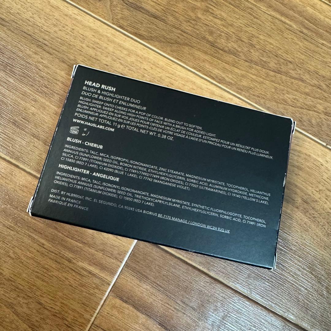 HAUS LABORATORIES チーク＆ハイライト　HEADRUSH 07