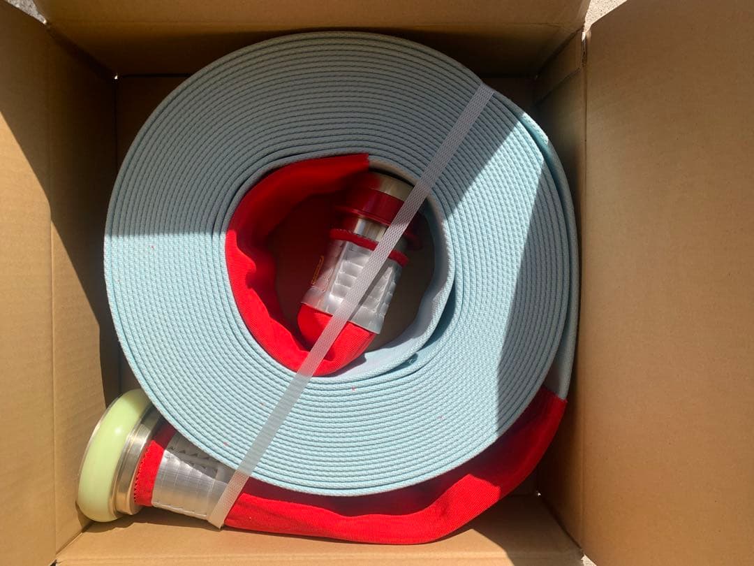 消防用ホース　アシモリ　ジェットホース65mm×20m 1.3MPa ２本セット