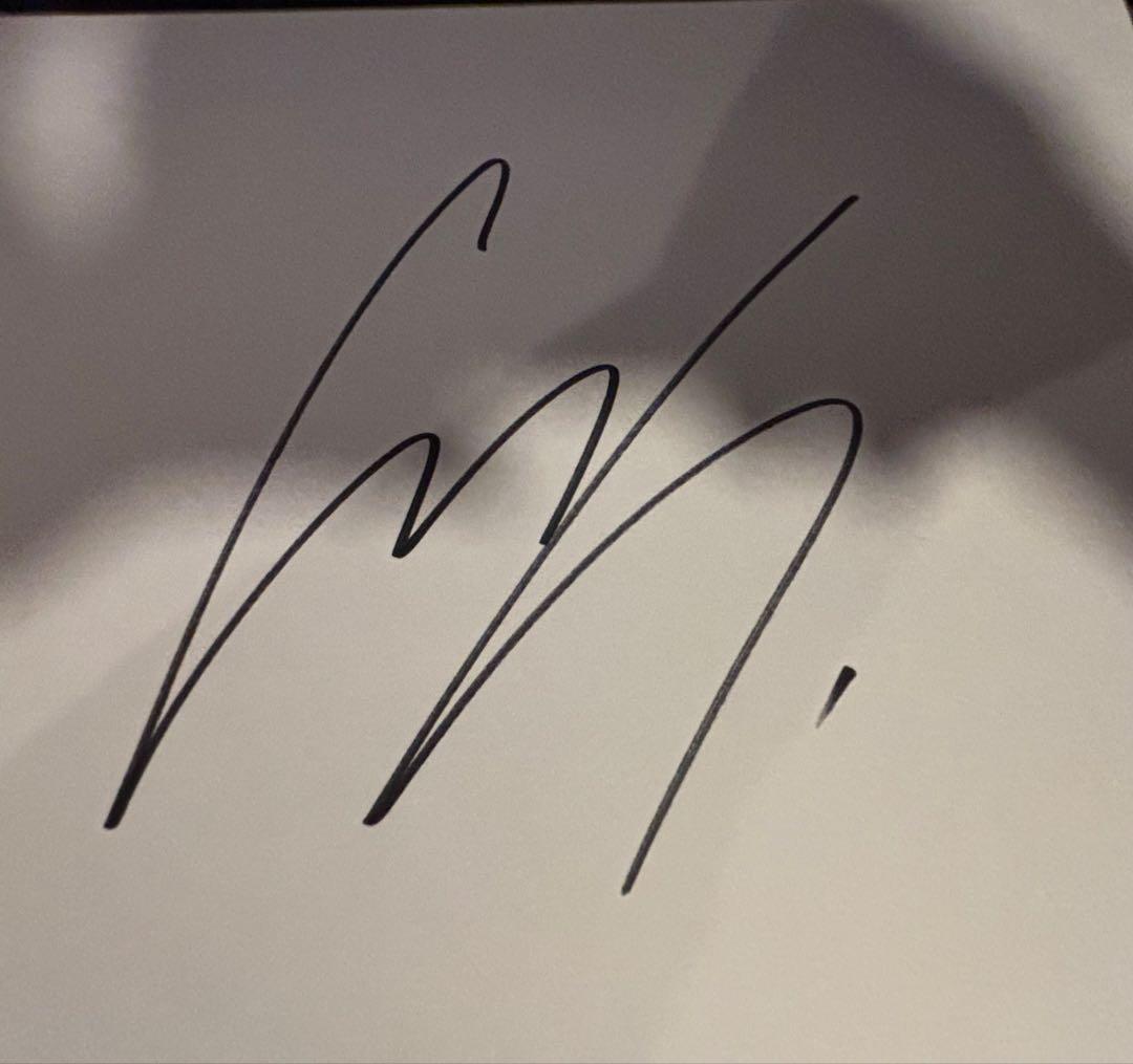 【貴重】　サッカー日本代表　遠藤保仁　直筆サイン　本物