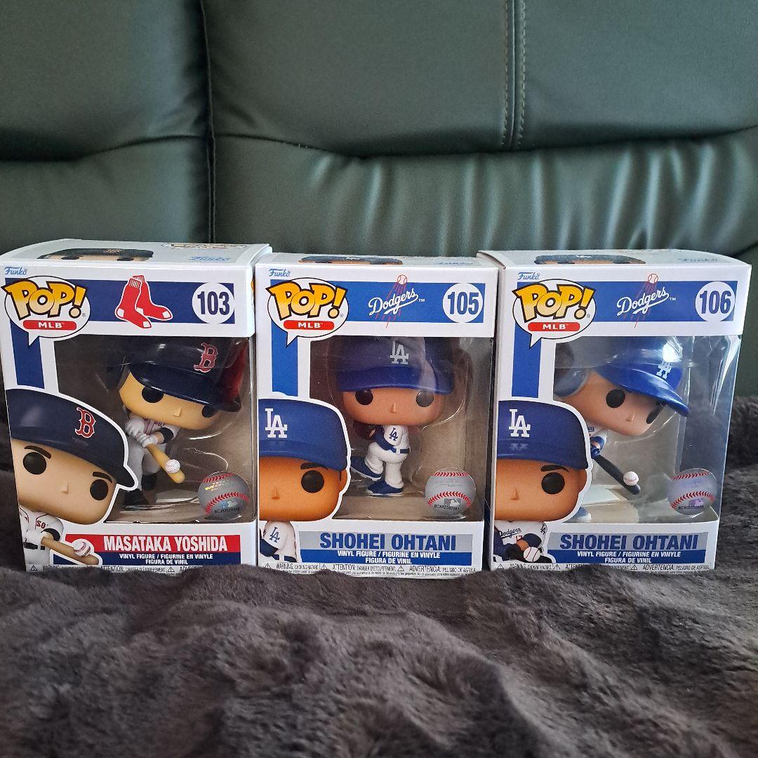 Funko POP MLB 大谷翔平&吉田正尚 3点セット
