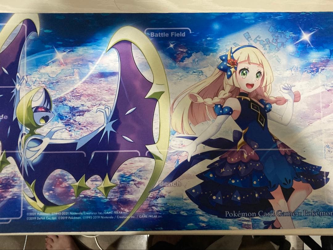 リーリエ　ポケマス　ポケモンカード　コラボ　プレイマット