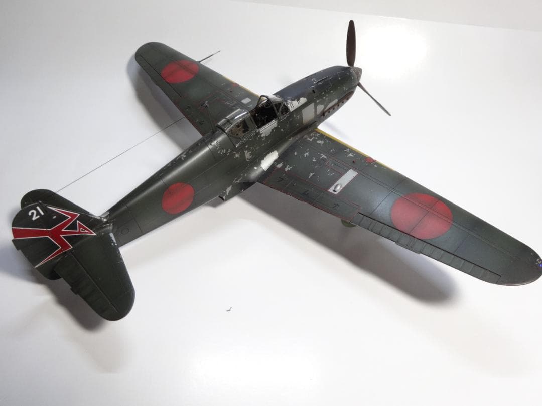 タミヤ1/48日本陸軍三式戦闘機「飛燕」完成品