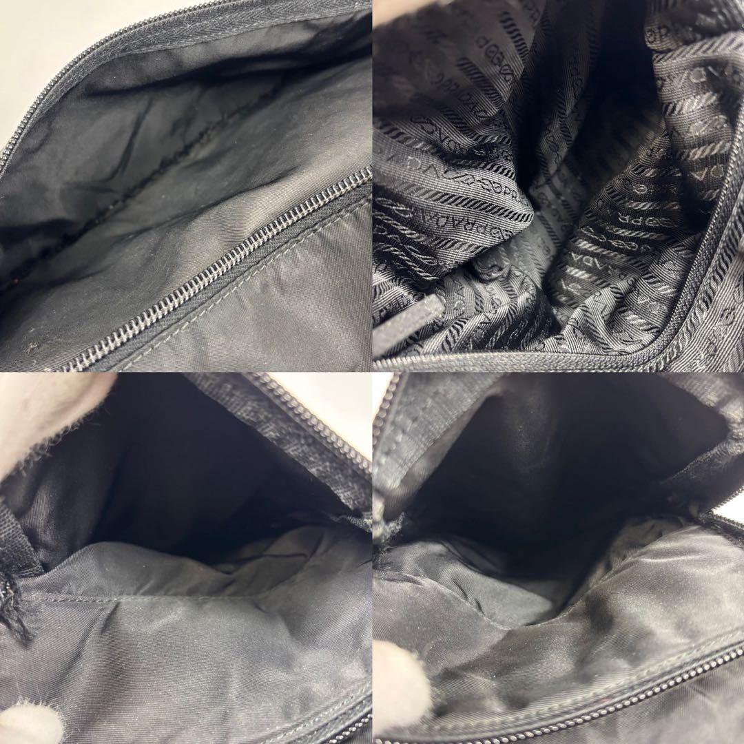 プラダ ショルダーバッグ 2way メッセンジャー 三角ロゴ テスート肩掛け