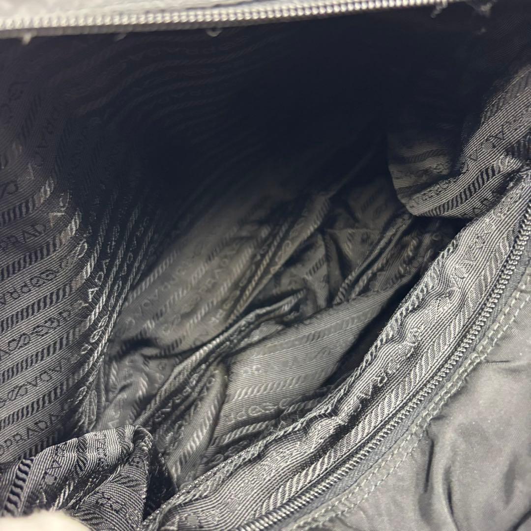 プラダ ショルダーバッグ 2way メッセンジャー 三角ロゴ テスート肩掛け