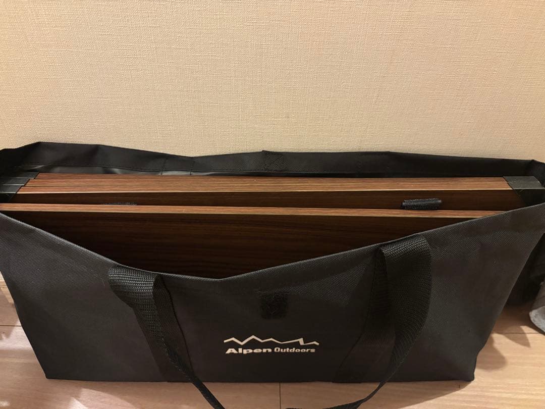 アルミユニットテーブル110、ウッド調天板2枚、コタツユニット