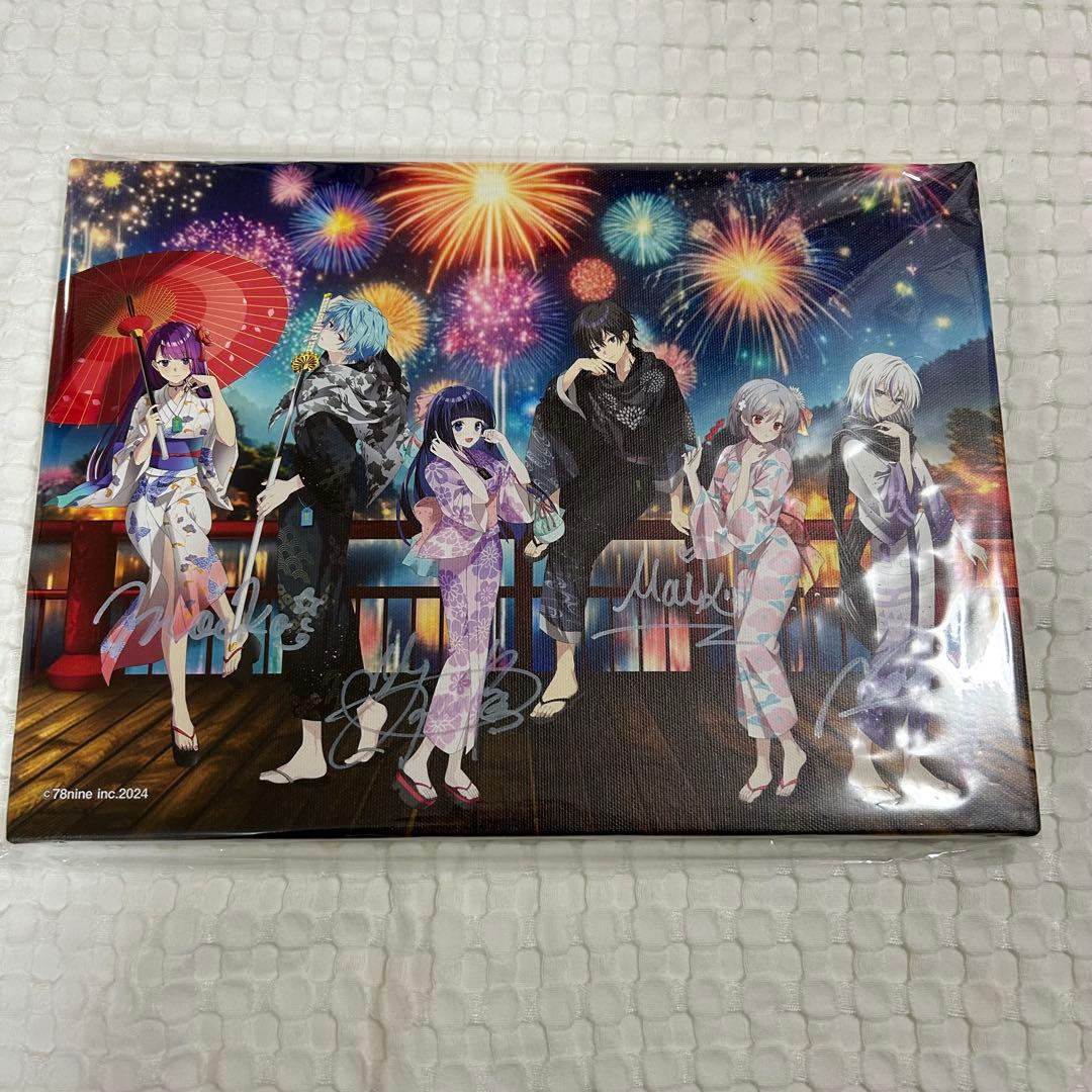 俺クロ 夏祭り書き下ろし キャンパス 缶バッジ ステッカー 8点セット