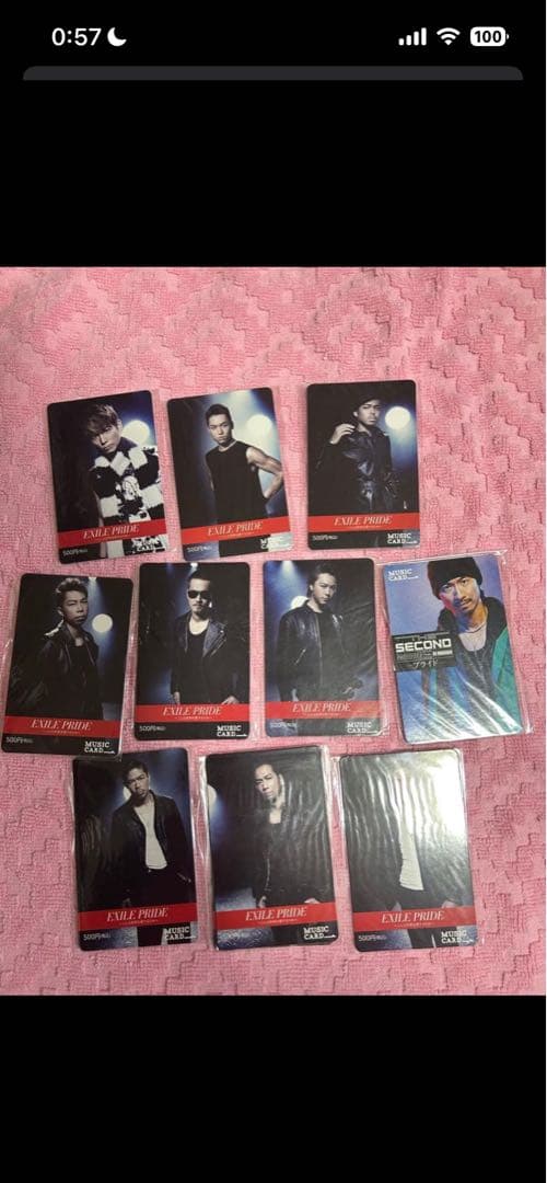 EXILE DVDセットとグッズ