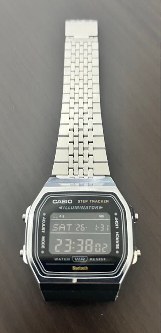 （美品）CACIO チープカシオ　ABL-100WE-1B