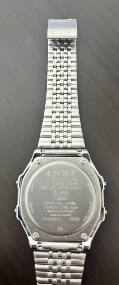 （美品）CACIO チープカシオ　ABL-100WE-1B