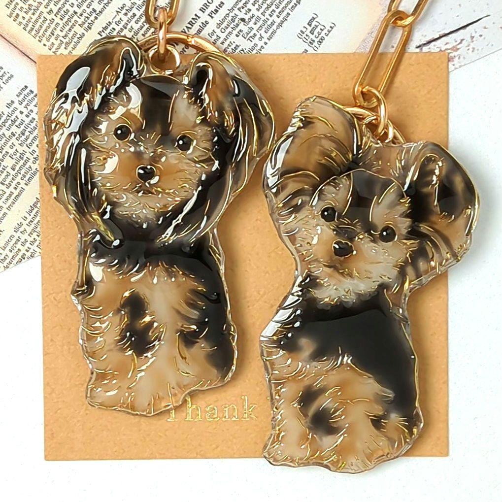 ヨークシャーテリア 愛犬 ankoわんこシリーズ　バッグチャーム