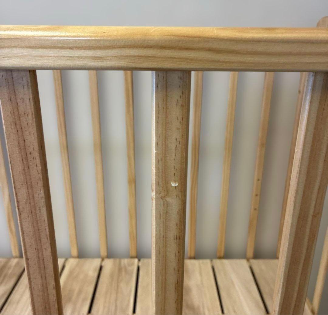 KATOJIカトージ ハイシートベビーベッド　ハイタイプ　ベビーベッド