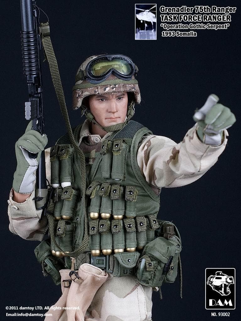 ミリタリー DAMTOYS DELTA FORCE BLACK HAWK DOWN