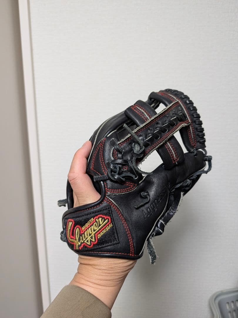 久保田スラッガー☆少年野球軟式☆右投げ KSN-J6X 湯もみ型付け