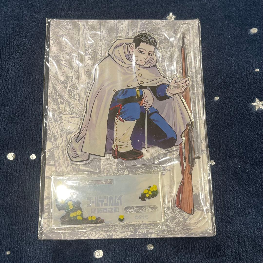 【ゴールデンカムイ展】アクリルスタンド&ペーパーナイフ 尾形百之助 福寿草