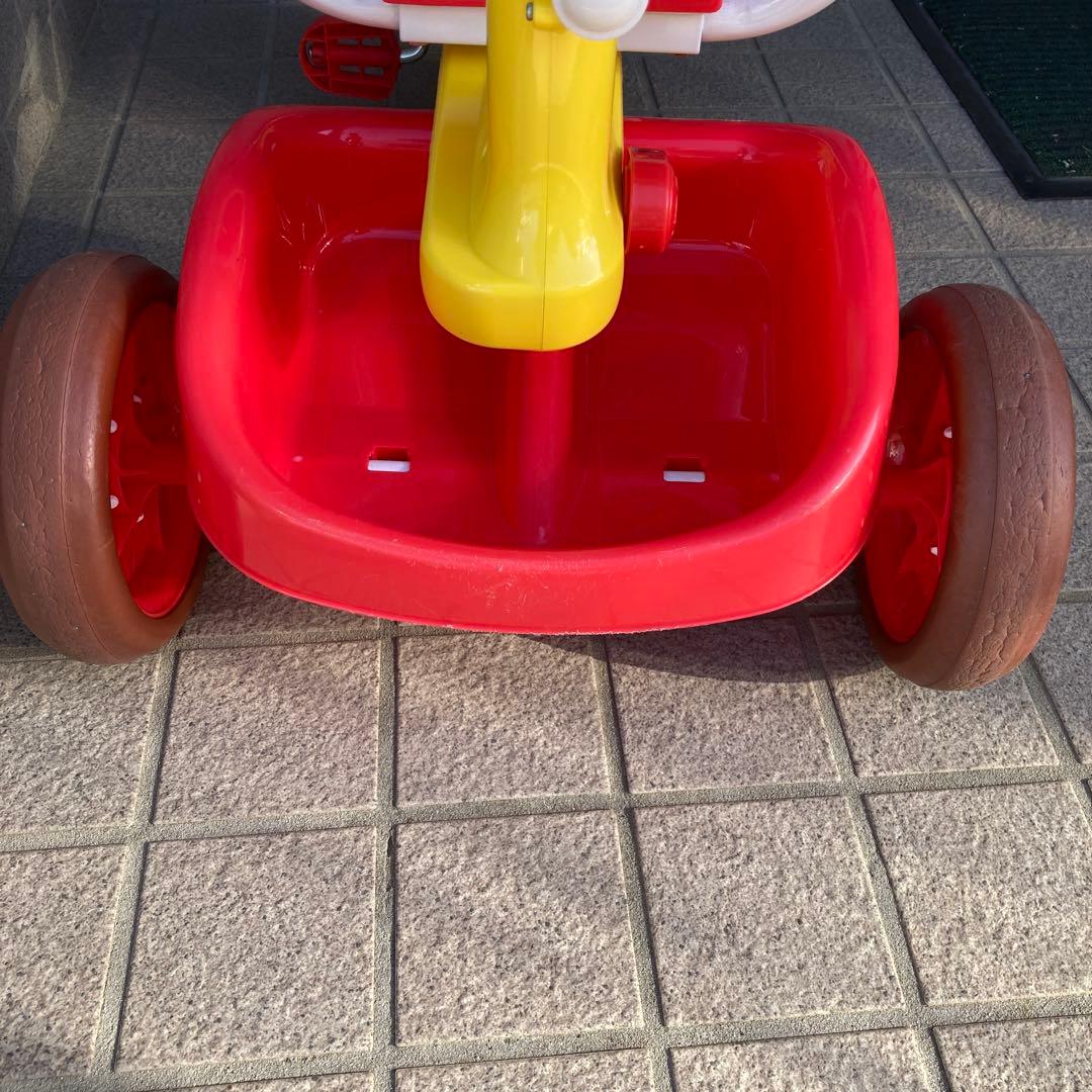 アンパンマン折りたたみ三輪車 オールインワンUP2