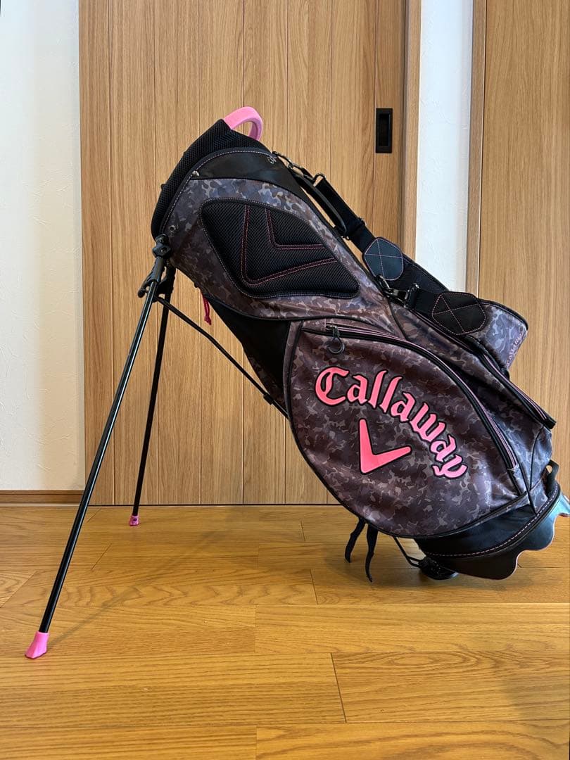 Callaway キャロウェイ キャディバッグ スタンド カモ 迷彩 カバー付き