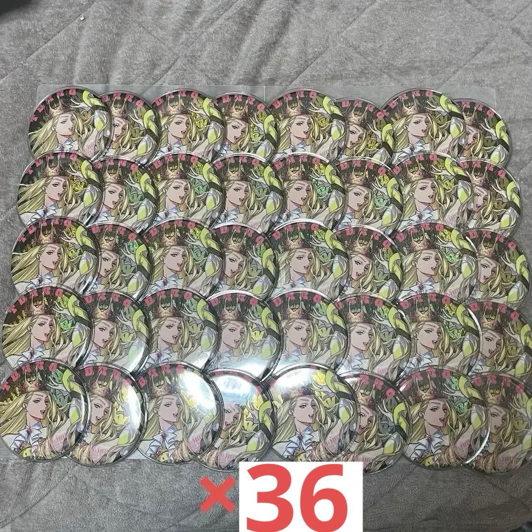 カリスマ テラ 夢の国ブレイク 缶バッジ 36個
