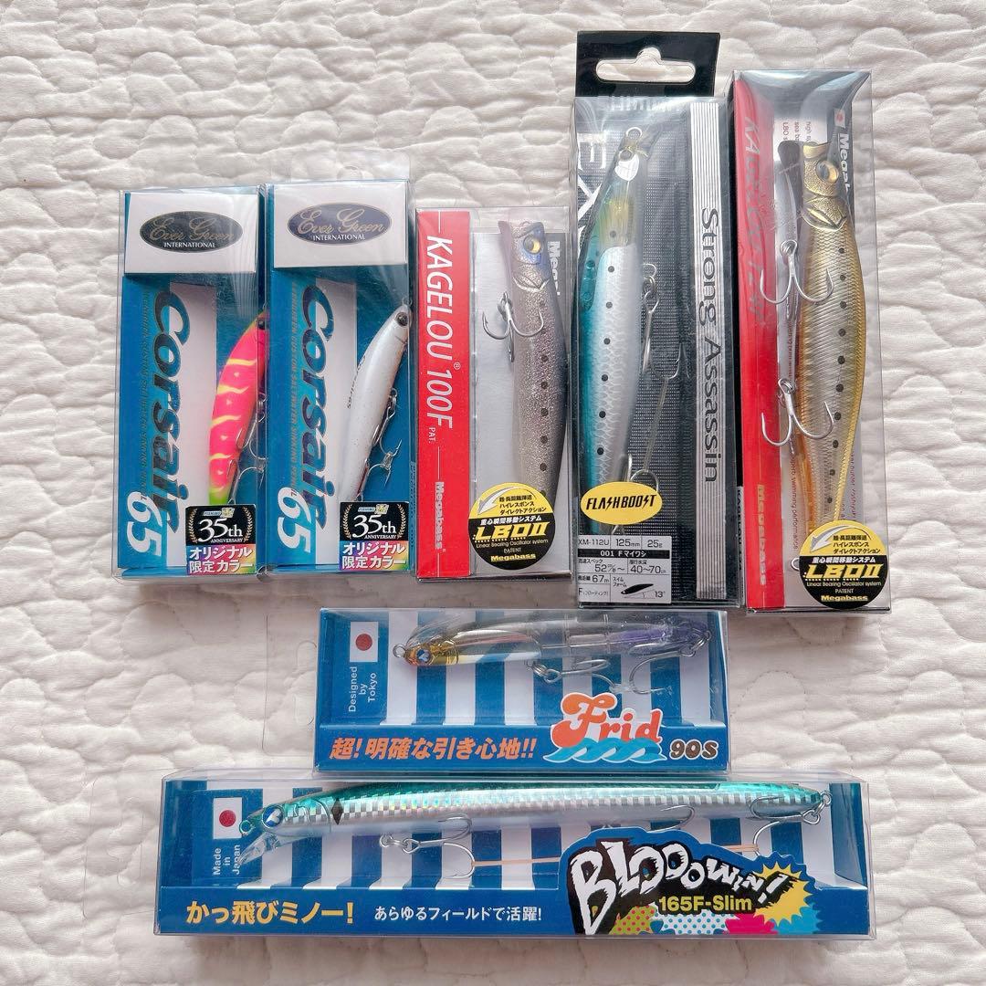 未開封未使用 11点バス釣りルアーセット KAGELOU他