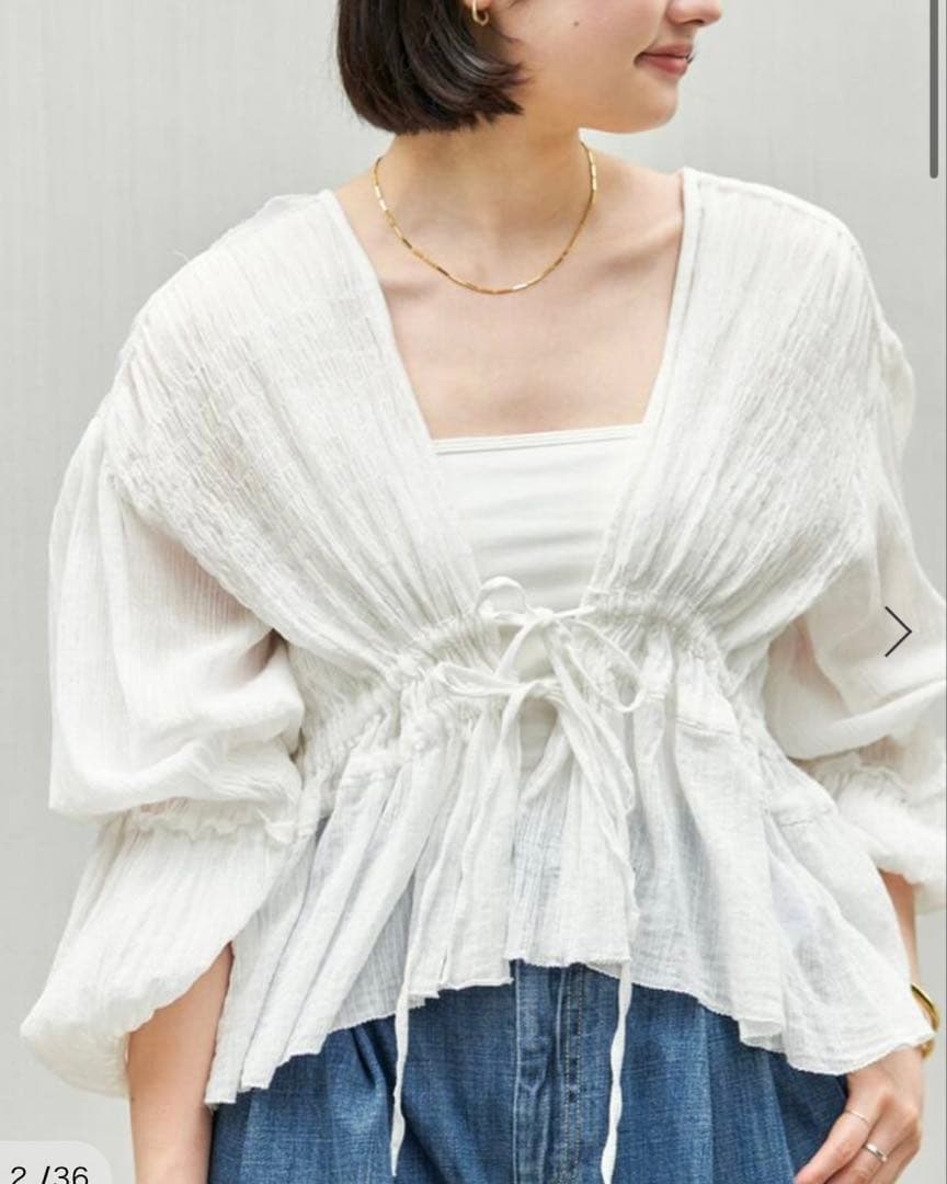 plage RIAM SWEET ブラウス プラージュトップス シャツブラウス