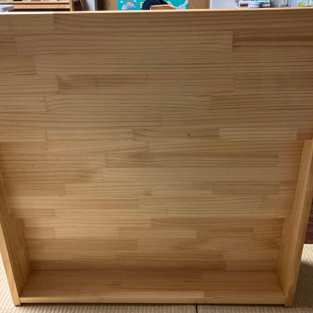 ブロック社ブックスタンド壁面型　国産木製家具　日本製　モンテッソーリ 教育