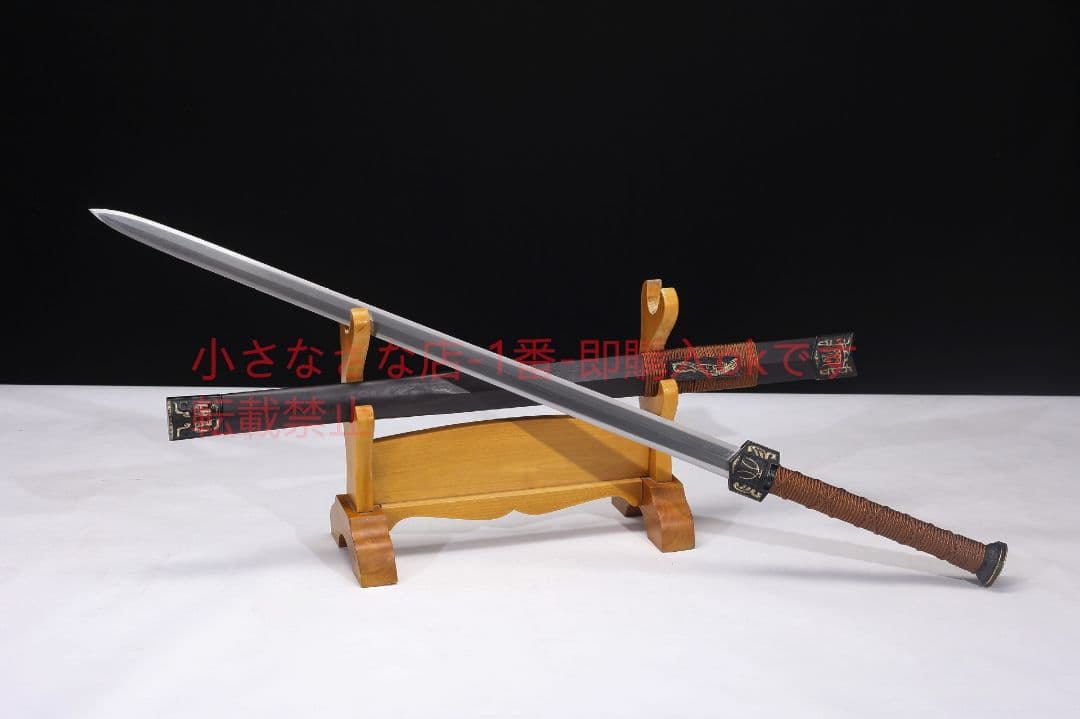 天罡漢剣純銅装模様鋼亀甲紋 古兵器 武具 刀装具 日本刀 模造刀 居合刀