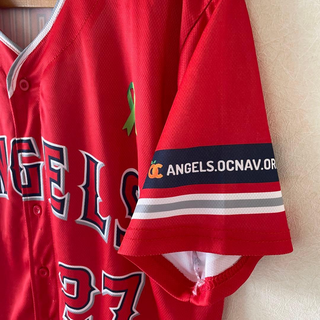 MLB メジャーリーグ野球エンジェルス27番トラウト　ユニホーム ロサンゼルス