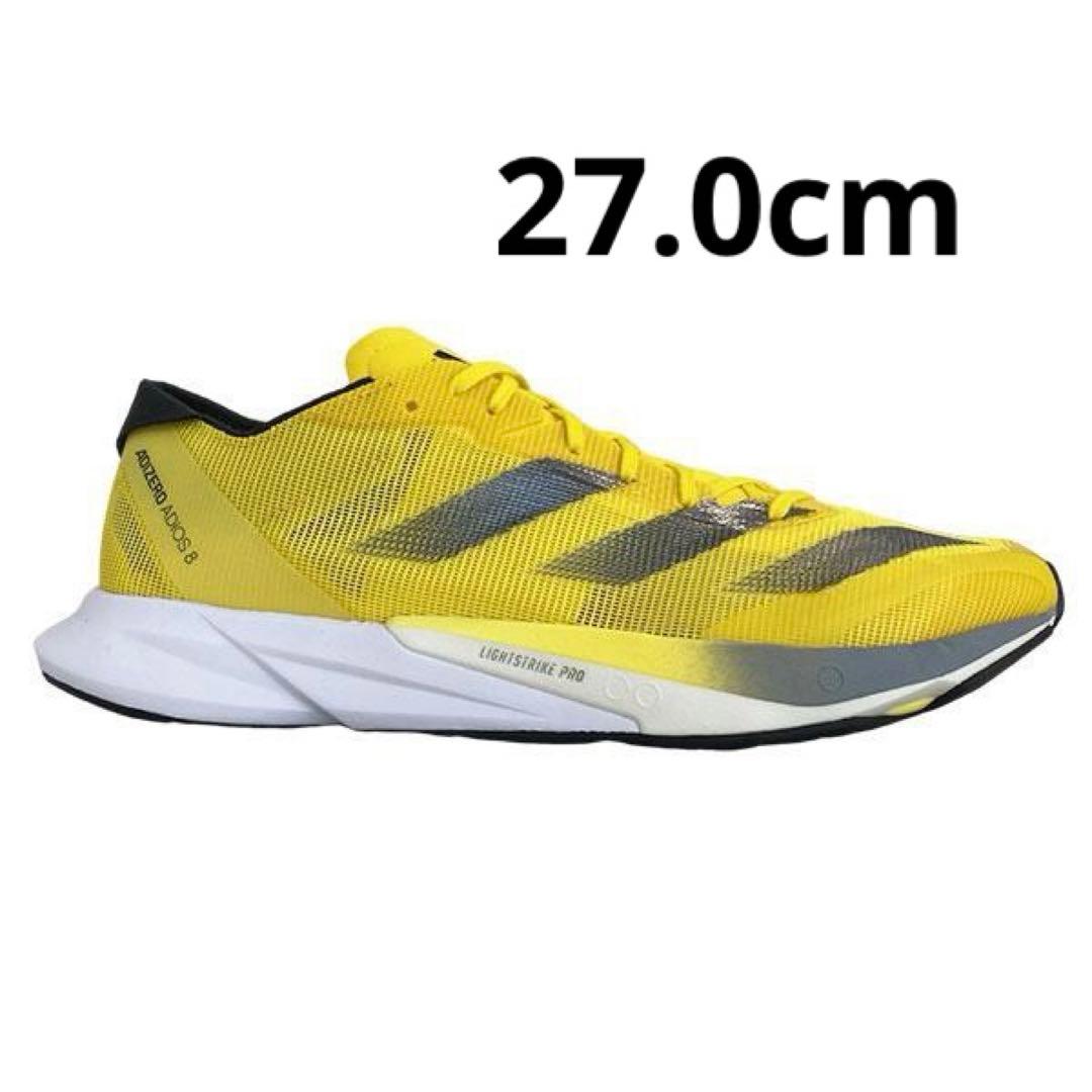 27cm 新品 アディダス アディゼロ ジャパン 8 メンズ