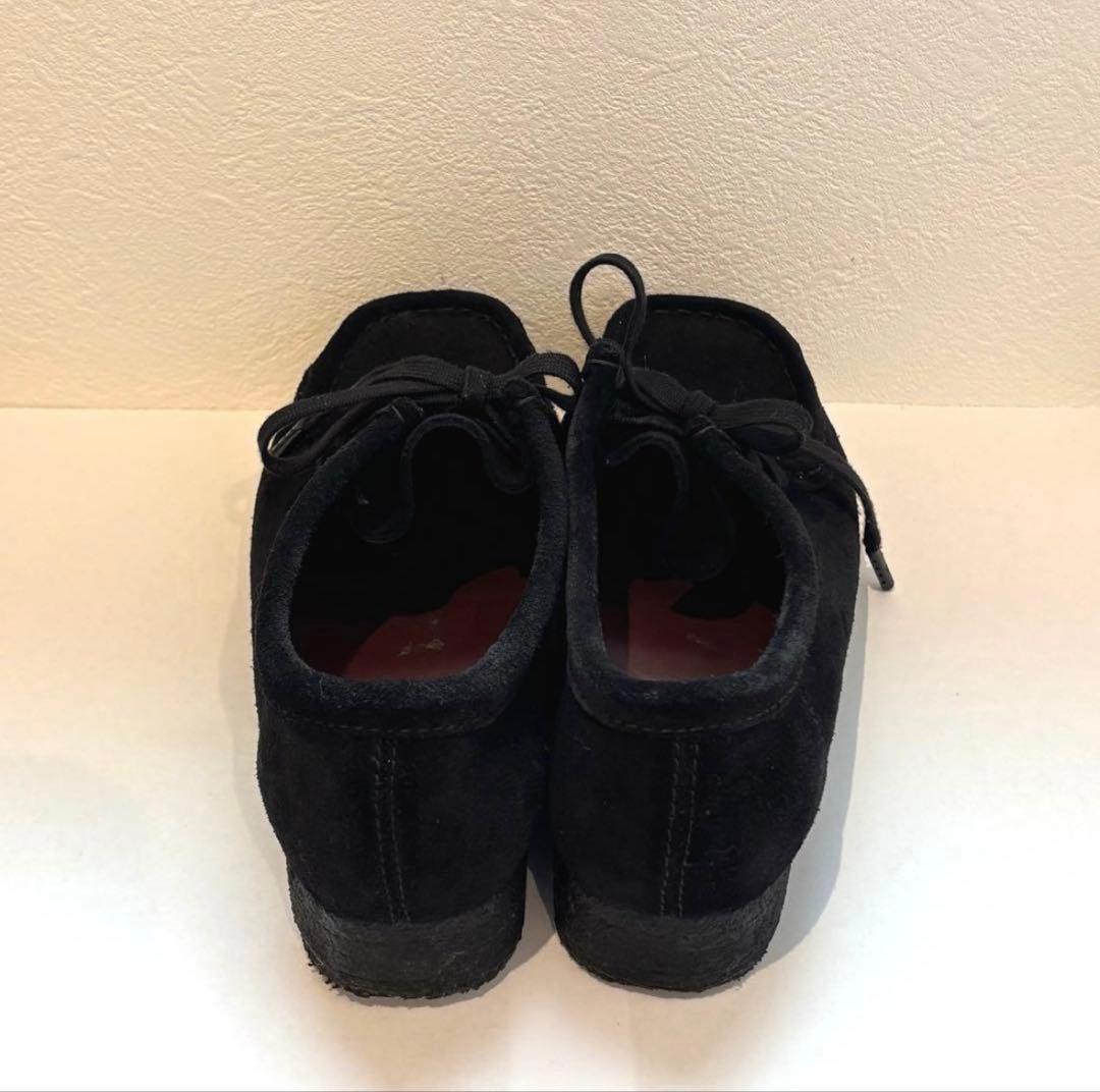 Clarks Wallabee ブラックスエード UK5 1/2(24cm)