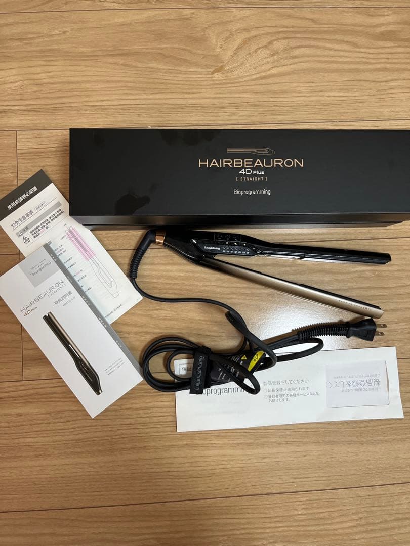 【値下げ】HAIRBEAURON 4D Plus ストレートヘアアイロン