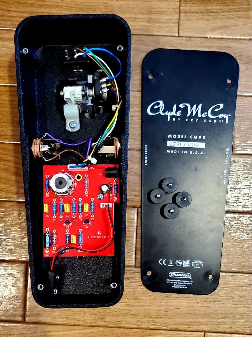 ギター jim dunlop CM95 crybaby