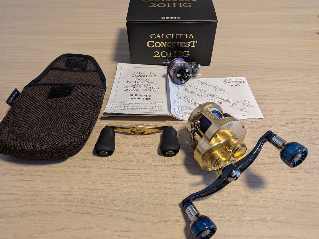 Shimano 21カルカッタコンクエスト 201HG