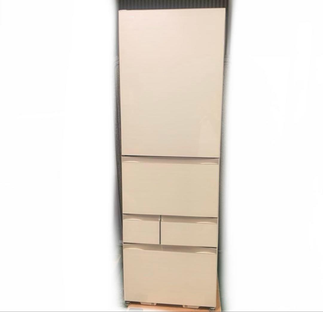 9r75 TOSHIBA 465L 冷蔵庫 GR-M470GWL(ZC) 18年