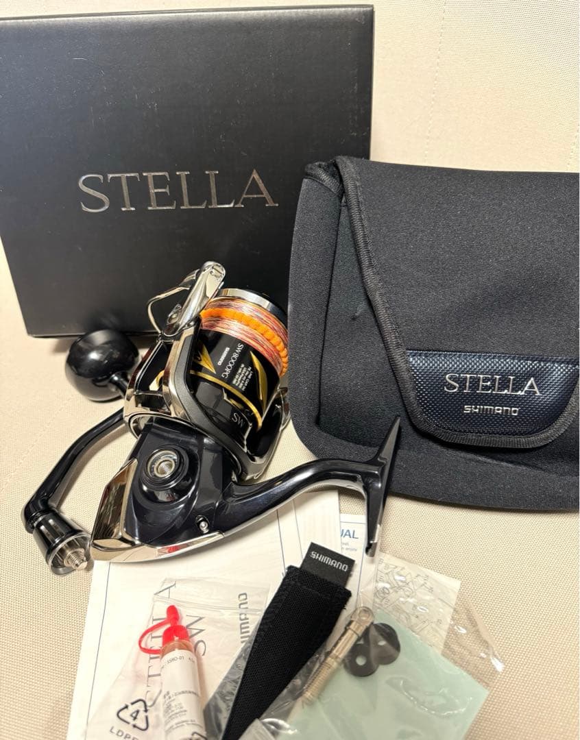 【極美品・ハンドル未使用】シマノ　19ステラSW8000PG