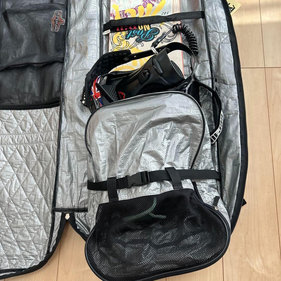 スノボ スノーボードセット デザイン ブーツ　バインディング付き